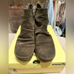 Miz Mooz Brown Ankle Boots